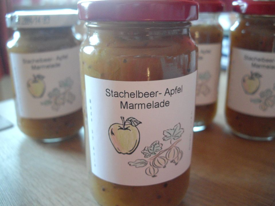 Stachelbeer-Apfel Marmelade Lecker in Hessen - Alheim