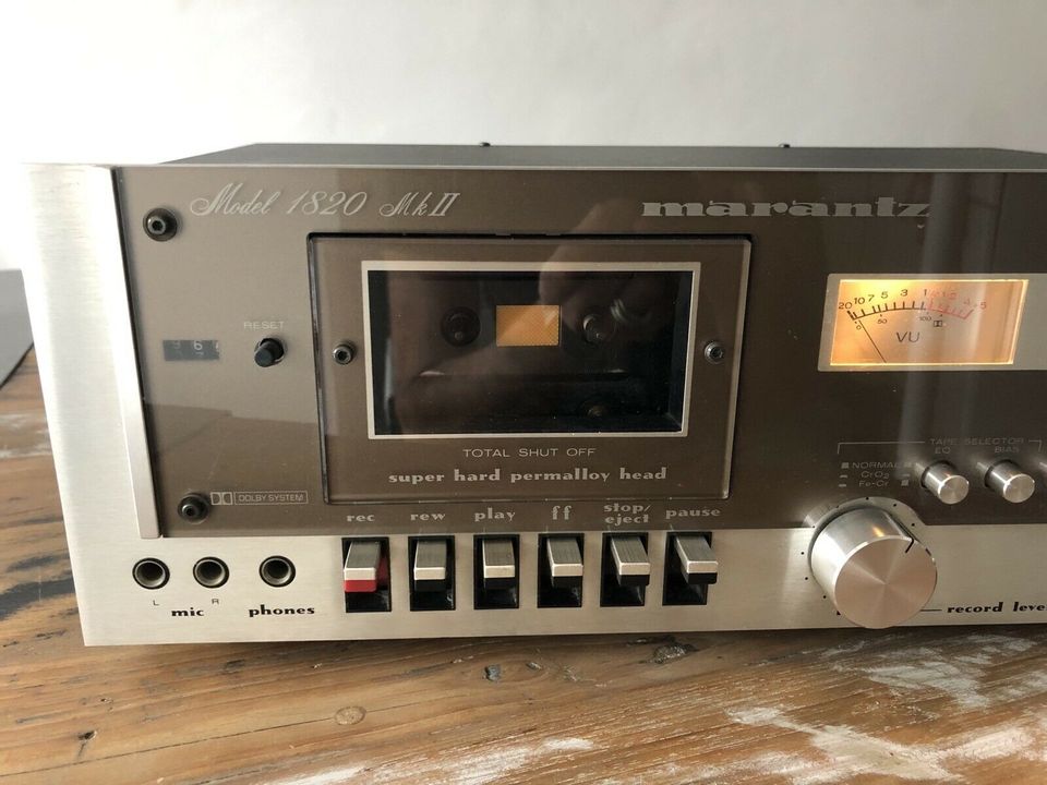 MARANTZ 1820 Mk II Stereo Cassette Deck - Vintage in Essen-Fulerum
