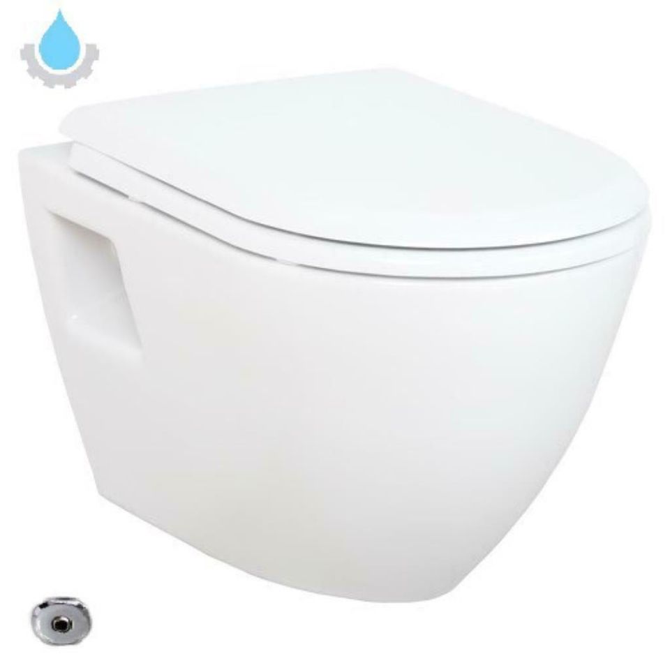 Hänge Dusch WC Taharet Bidet Toilette Creavit inkl Softclose Deckel NEU&OVP 