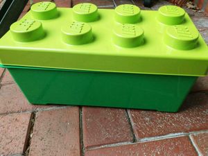 LEGO Storage Brick 1 Aufbewahrungsbox GRÜN GREEN Neu Ovp 