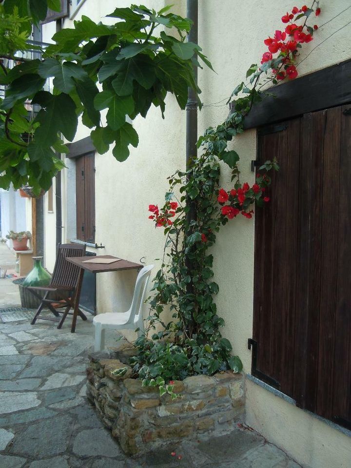 Rustikales Haus mit Berg-und Meerblick in Ligurien/Italien in Heidenau