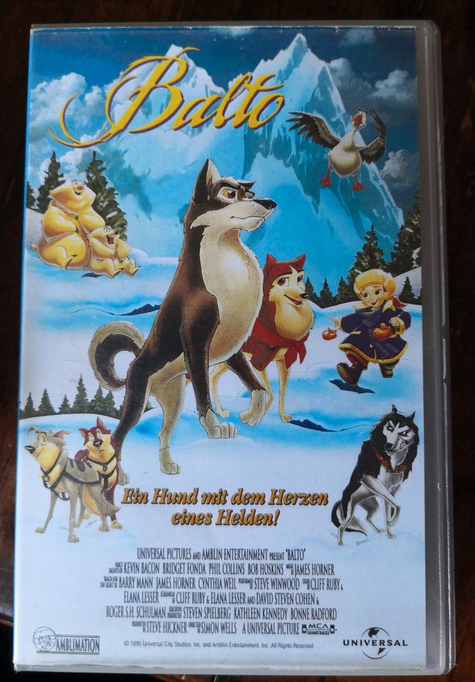 lys pære begynde pels Balto - Ein Hund mit den Herzen eines Helden * VHS Kinder Film * in  Nordrhein-Westfalen - Kamp-Lintfort | Filme & DVDs gebraucht kaufen | eBay  Kleinanzeigen