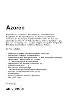 Azoren | 11 Reisetage ab 2.395 € Dresden - Pieschen Vorschau