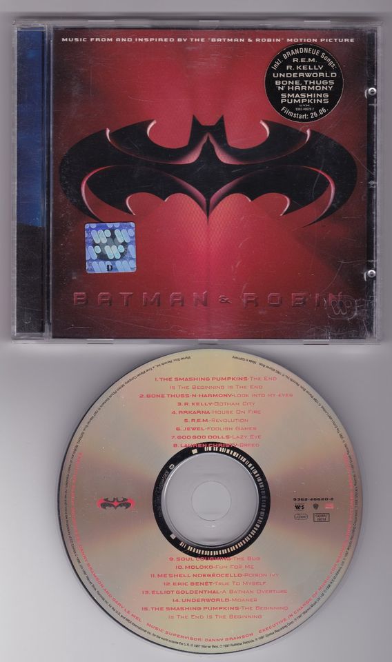 BATMAN & ROBIN CD The Smashing Pumpkins . Jewel MOLOKO 