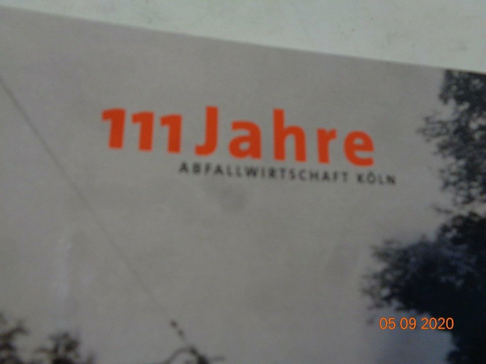 AWB Abfallwirtschaft Festzeitzeitschrift Köln 111 Jahre   Selten! in Oberhausen