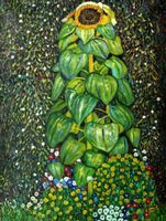 Gustav Klimt- Die Sonnenblume k98281 G 90x120cm Ölbild handgemalt Berlin - Treptow Vorschau