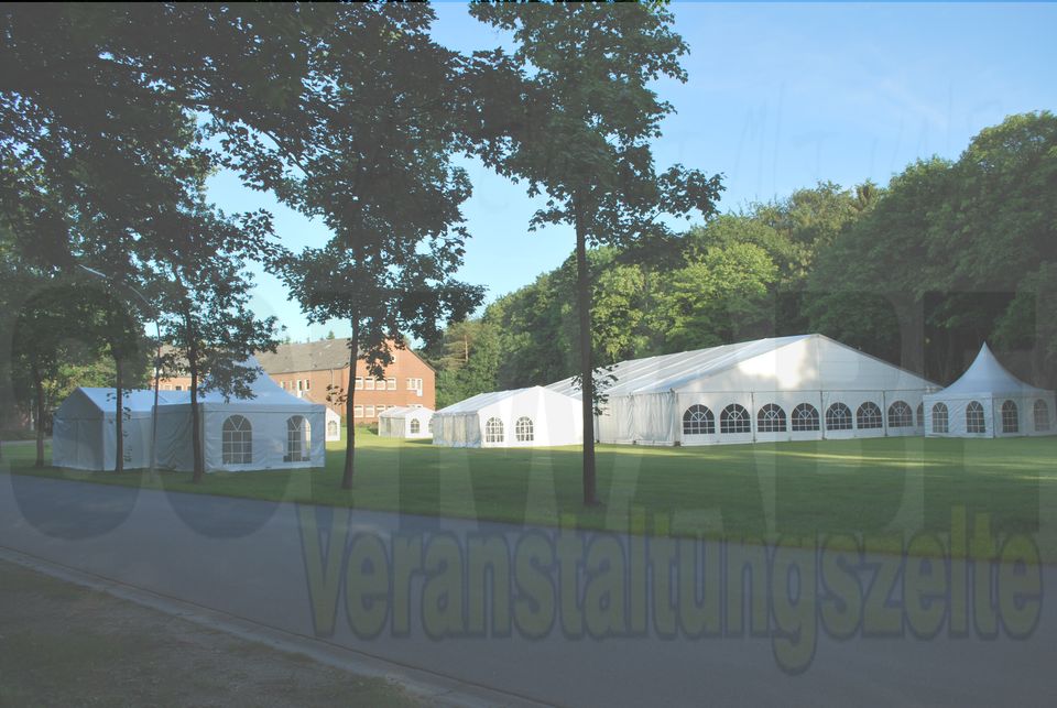Vermietung Festzelte Messezelte Coronazelte Großzelte Verleih in Dithmarschen - Sarzbüttel