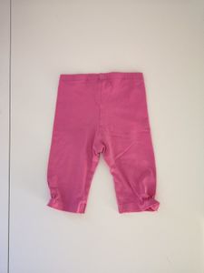 Größe 110 Top Zustand H&M rosa Leggings in 3/4-Länge mit weißen Herzen 