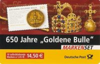 Bund MH 62 ** Goldene Bulle - Siegel - Insignien König Karl Royal Nordrhein-Westfalen - Kamen Vorschau