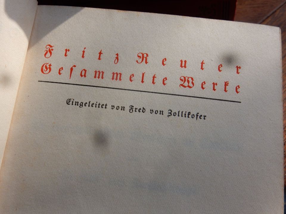 Bücher : Reuter/Keller - Werke in Olching