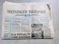 Geburtstagszeitung, Geschenk, 30. Geburtstag, 5.9.1992 Thüringen - Kaltenwestheim Vorschau