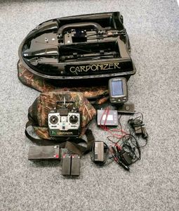 500M GPS Angeln Futterboote GPS Sonar Fischfinder+Tasche+Batterien Einzellager 