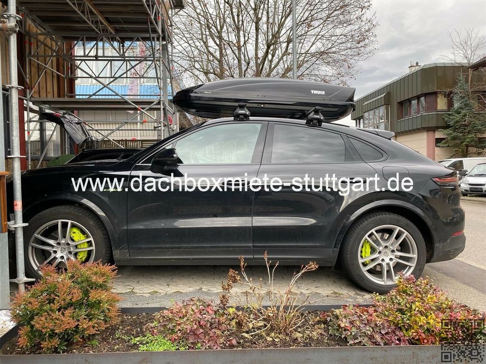 Porsche Dachbox Miete Verleih in Stuttgart