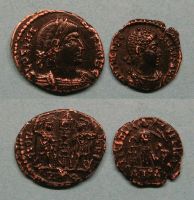 Römische Kaiserreich Münzen 348-361 n. chr. Vorzüglich! Bielefeld - Sennestadt Vorschau