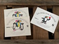 3er Set Sticker Aufkleber Schützt die Pinguine Herz für Opel Elberfeld - Elberfeld-West Vorschau