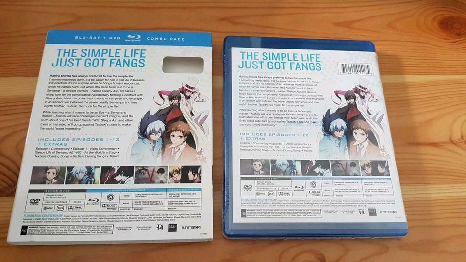 Servamp Complete Collection Blu-ray/DVD  Anime NEU! in Stuttgart