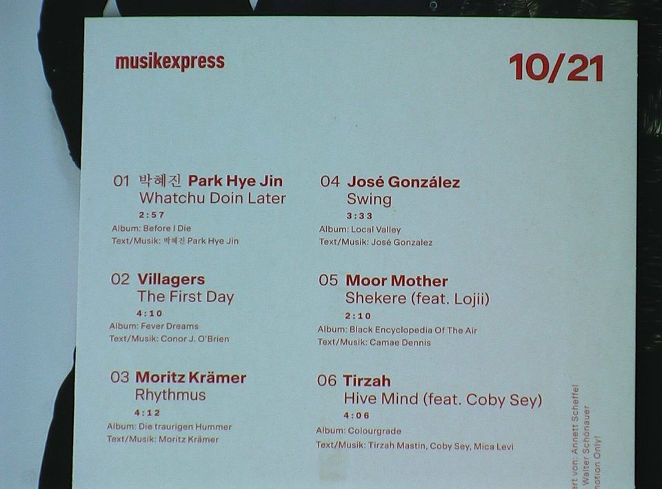 MusikExpress 10/21 * Die Ärzte Metallica Diana Ross Charlie Watts in Hamburg