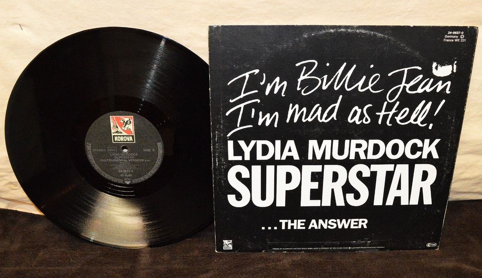 Lydia Murdock, Superstar, Korova 24-9637-0 Vinyl Maxi-Single 12" in Bautzen