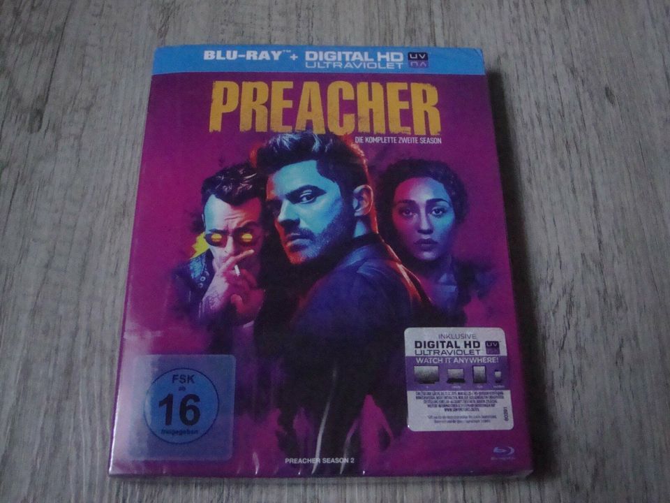 Preacher Die komplette 1. Staffel Steelbook + 2. Staffel Blu-ray in Höxter