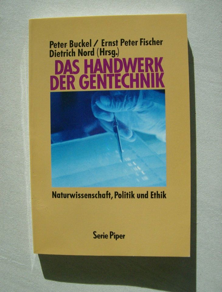 Buch "Das Handwerk der Gentechnik" Naturwissenschaft,Ethik,Virus in Baden-Württemberg - Weinsberg