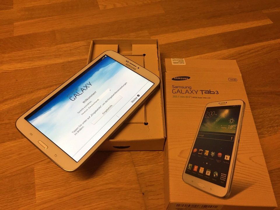 kleines Tablet 4G LTE + WiFi ,  weiß in Baden-Württemberg - Vaihingen an der Enz