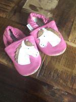 Baby Schuhe Leder handmade 20 pink/Pferd Wuppertal - Vohwinkel Vorschau
