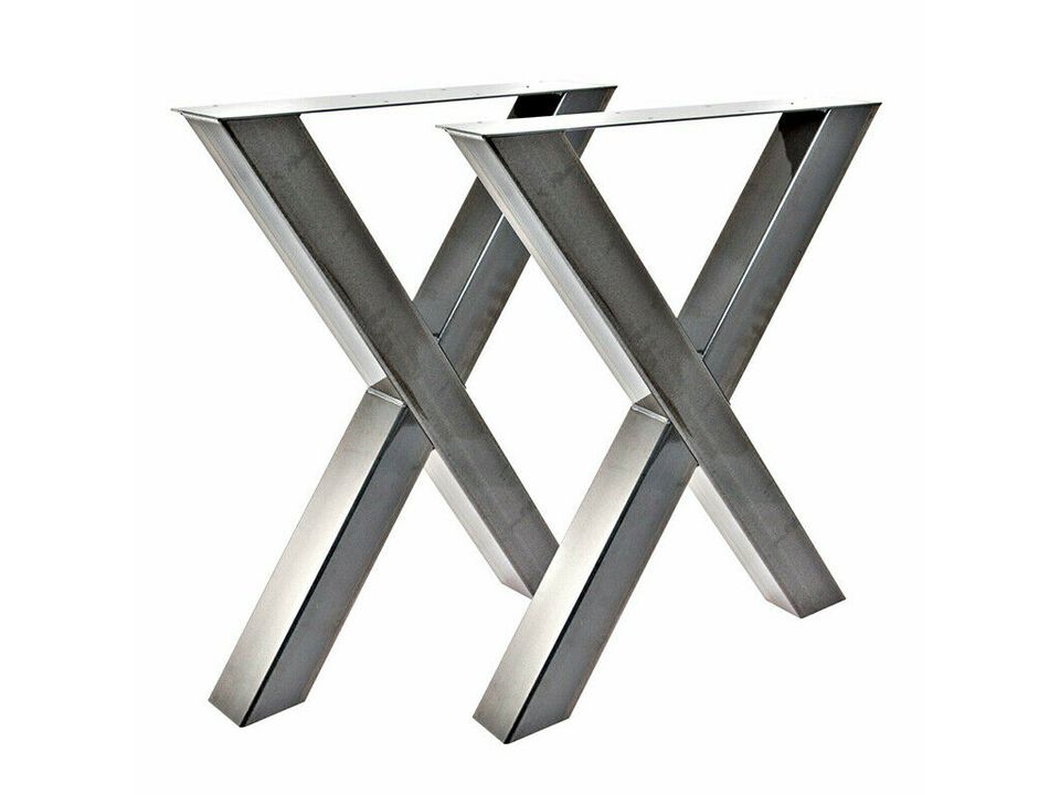 Tischgestell Tisch X-Bein X-Gestell Tischbein Esstisch X SET in Nordrhein-Westfalen - Castrop-Rauxel