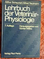 Lehrbuch der Veterinärphysiologie Tiermedizin München - Laim Vorschau