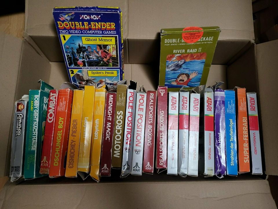 ⚠️⚠️ Atari 2600-Spiele MIT OVP, auch Einzelverkauf!!⚠️⚠️ in Elmshorn