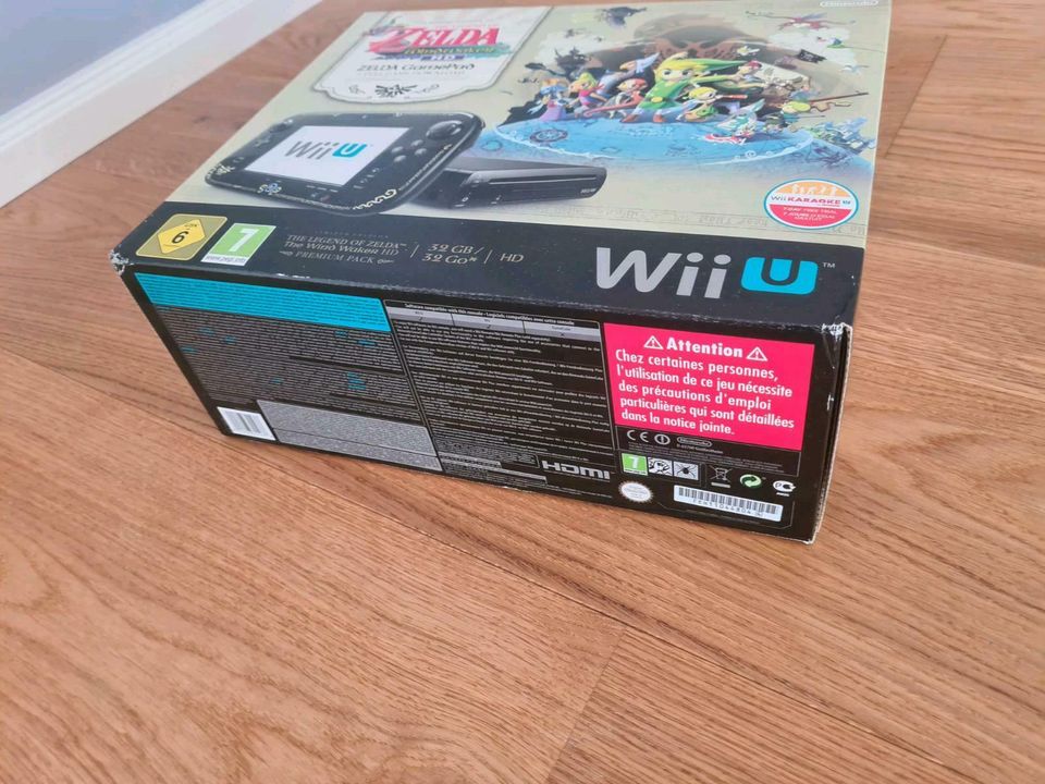Nintendo Wii U Premium 32GB - Schwarz/Gold - Limited Edition in Saarland - Saarlouis