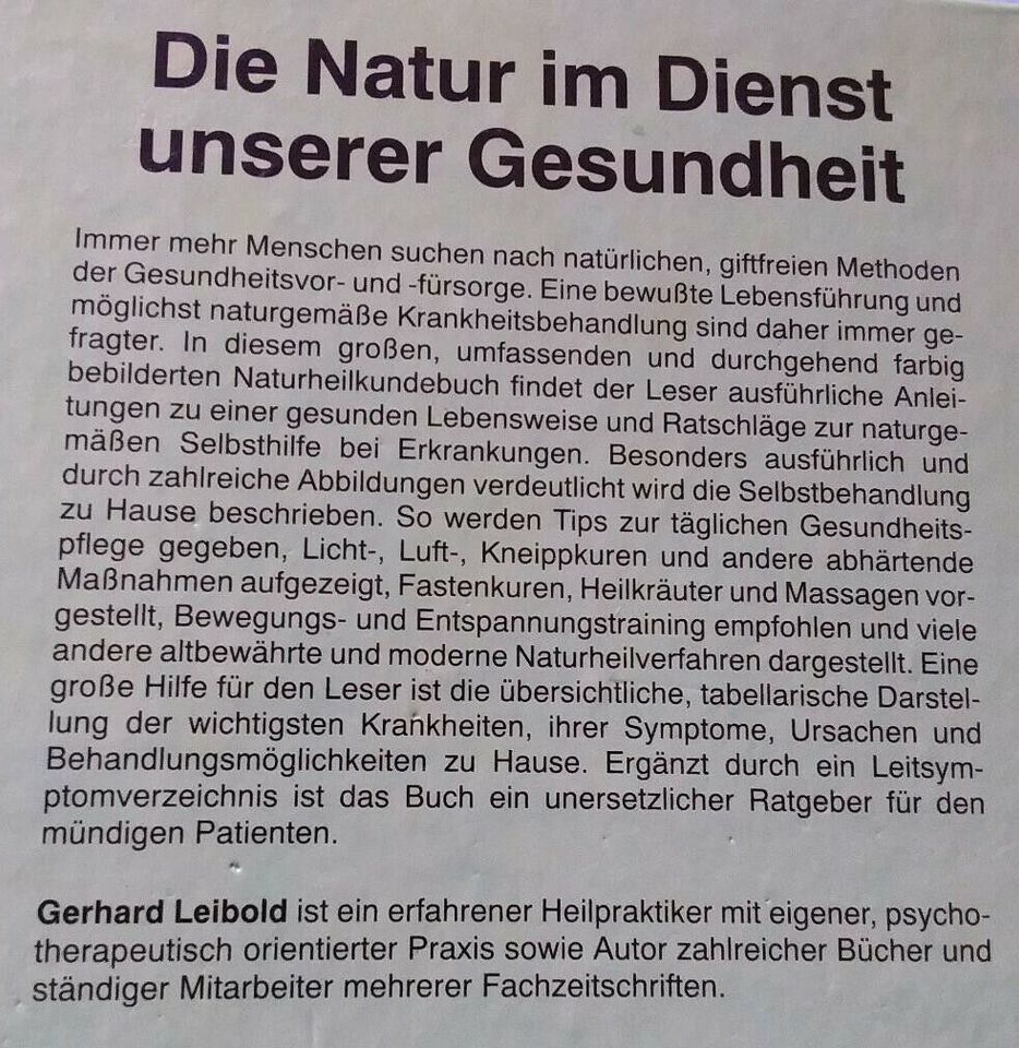 Das große Hausbuch der Naturheilkunde  (NEU)( 450 Seiten) in Berlin - Wilmersdorf