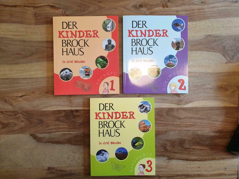 "Der Kinder Brockhaus" in 3 Bänden! Lexikon! wie NEU! in Bayern - Oettingen in Bayern