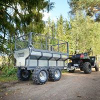 ATV-Anhänger 1420 kg mit elektrohydraulischem Kippanhänger Thüringen - Erfurt Vorschau