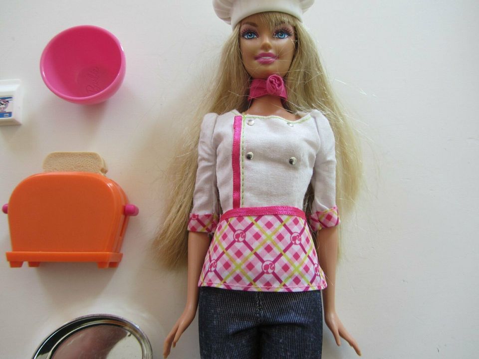 Barbie Ich wäre gern Köchin T7172 Puppe NEU/OVP 