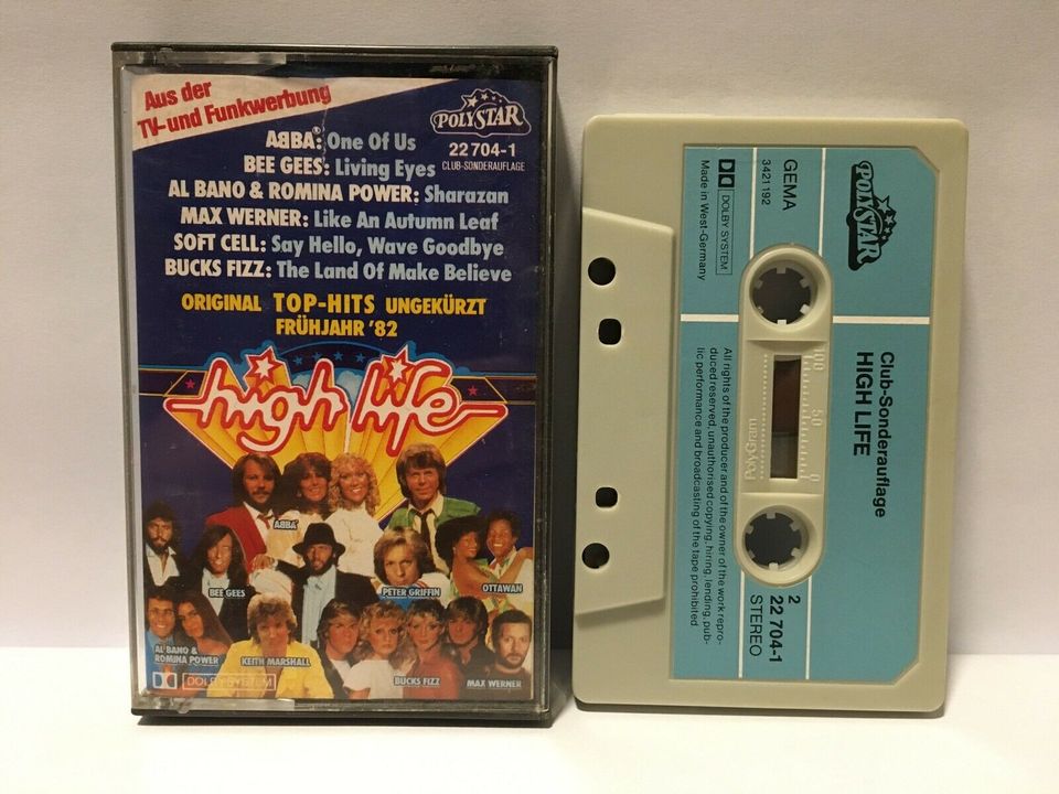 High Life Kassette Musikkassette Frühjahr 1982 in Köln