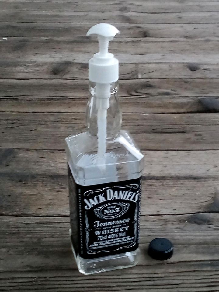 Jack Daniels Flasche, Pumpflasche, Seife, Oel, Essig, Spender in Duderstadt