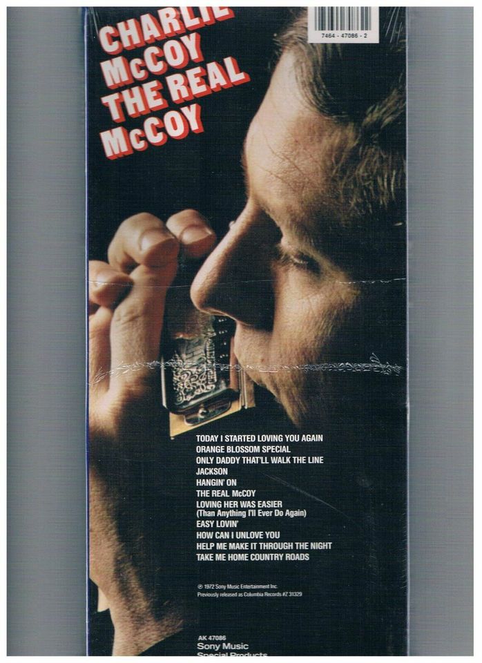 Charlie McCoy - CD The Real McCoy - USA 1991/Longbox OVP in Vienenburg