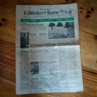 Lübbecker Kreiszeitung vom 24.12.1974 historisch Nordrhein-Westfalen - Lübbecke  Vorschau