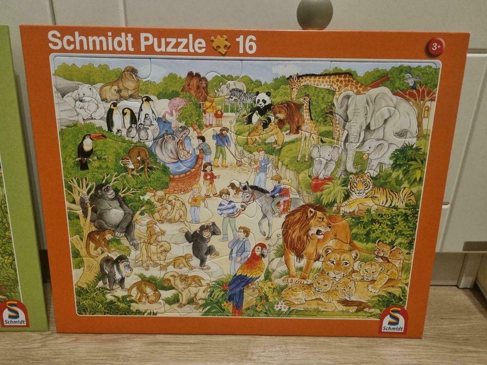Neue Rahmenpuzzle Schmidt Puzzle ab 3 Jahren - 16 und 24 Teile in Dassow