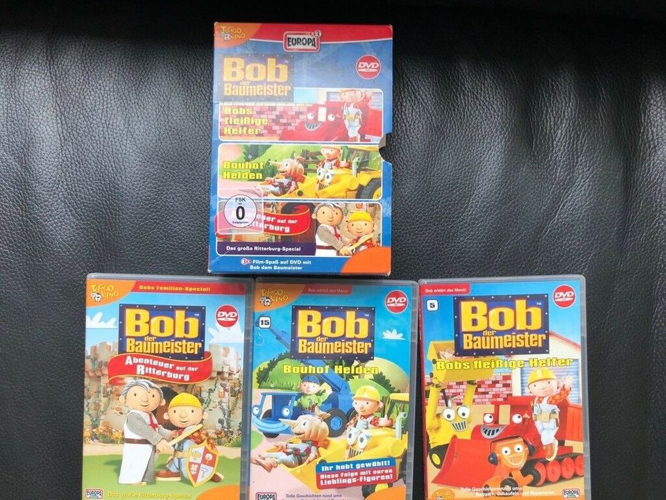 Bob der Baumeister DVD Paket - 8 DVD‘s - FSK 0 - gebraucht in Meerbusch