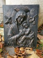 Antike Gussplatte Relief Maria Heilige Mutter Gottes  Madonna Hessen - Hanau Vorschau