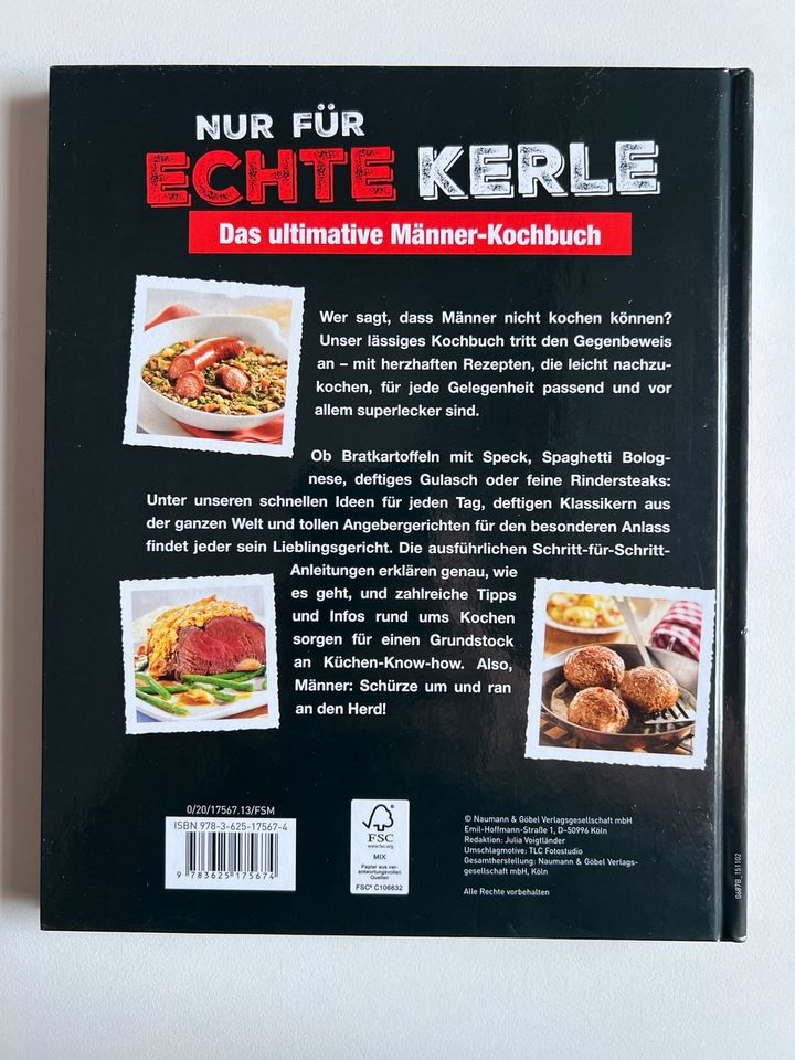 Männer Kochbuch Echte Kerle in Hardthausen