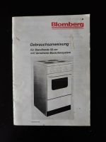 Gebrauchsanweisung Blomberg Standherde Thüringen - Nazza Vorschau