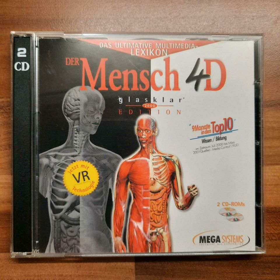 Multimedialexikon Der Mensch 4D CD-ROM in Sachsen - Claußnitz
