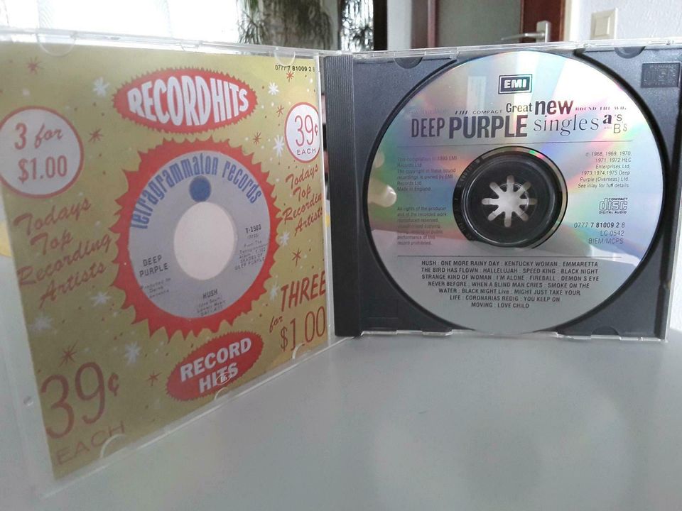 DEEP   PURPLE   Singles    a's     AND     B's    Compilation in Köln
