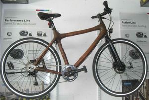 ALUBOO Fahrrad Rahmen Aluminium Bambus Hybrid 57 cm B-Ware 