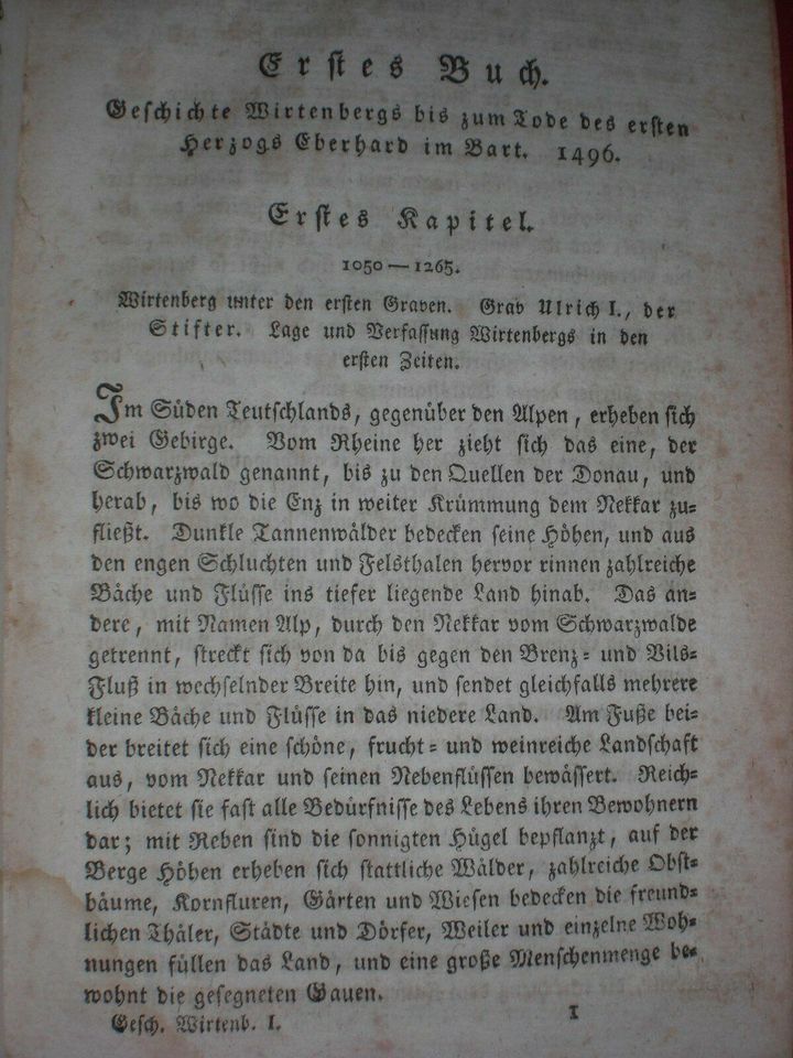 Geschichte Wirtenbergs. (Württemberg) 1818 in Niedersachsen - Schortens