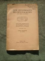 antik Buch Fachbuch Broschüre Der Rennwagen bei den Italikern Leipzig - Süd Vorschau