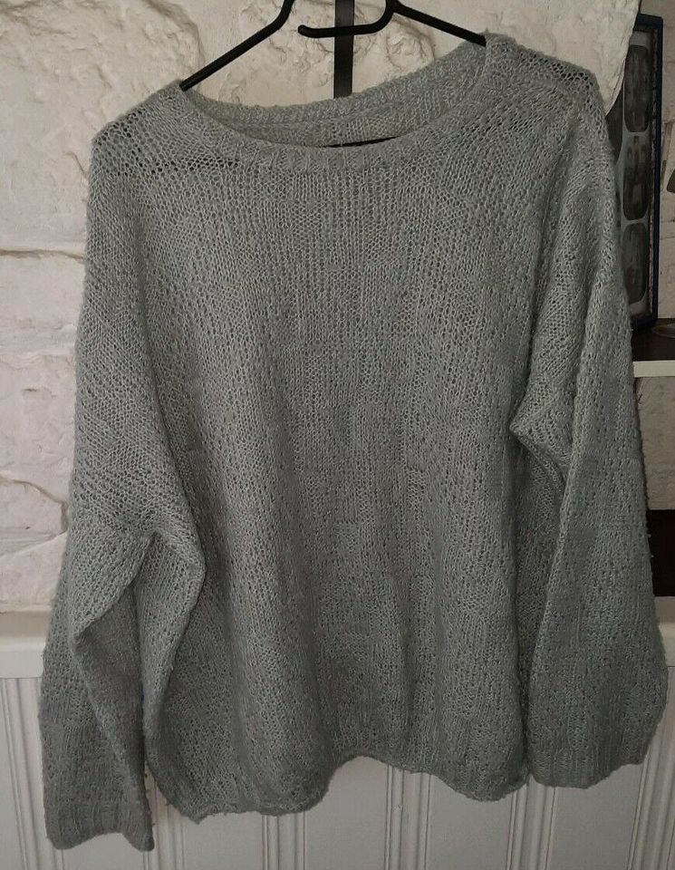 Selbst gestrickter Pullover in Trappenkamp