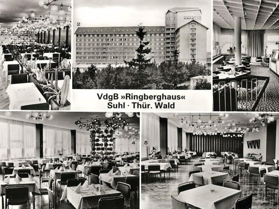 VdgB Ringberghaus Suhl 1987 Fotos gesucht Ringberg Hotel in Sachsen-Anhalt - Ballenstedt